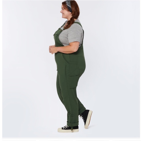 Women's Plus Heirloom Gardening Bib Overalls - Picture 4 of 4